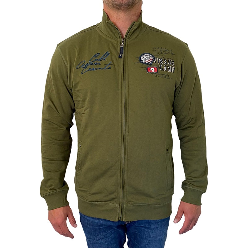 Sweatshirt Winter Moss fra Vinson Camp i Grønn