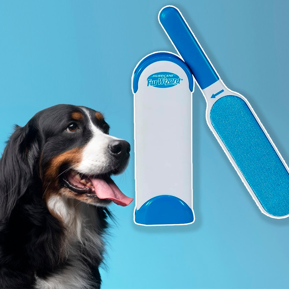 Pels- og lovbørste - fjerner effektivt hår fra trekk og tekstiler