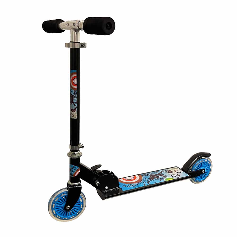 Sparkesykkel for de minste – sammenleggbare (rosa