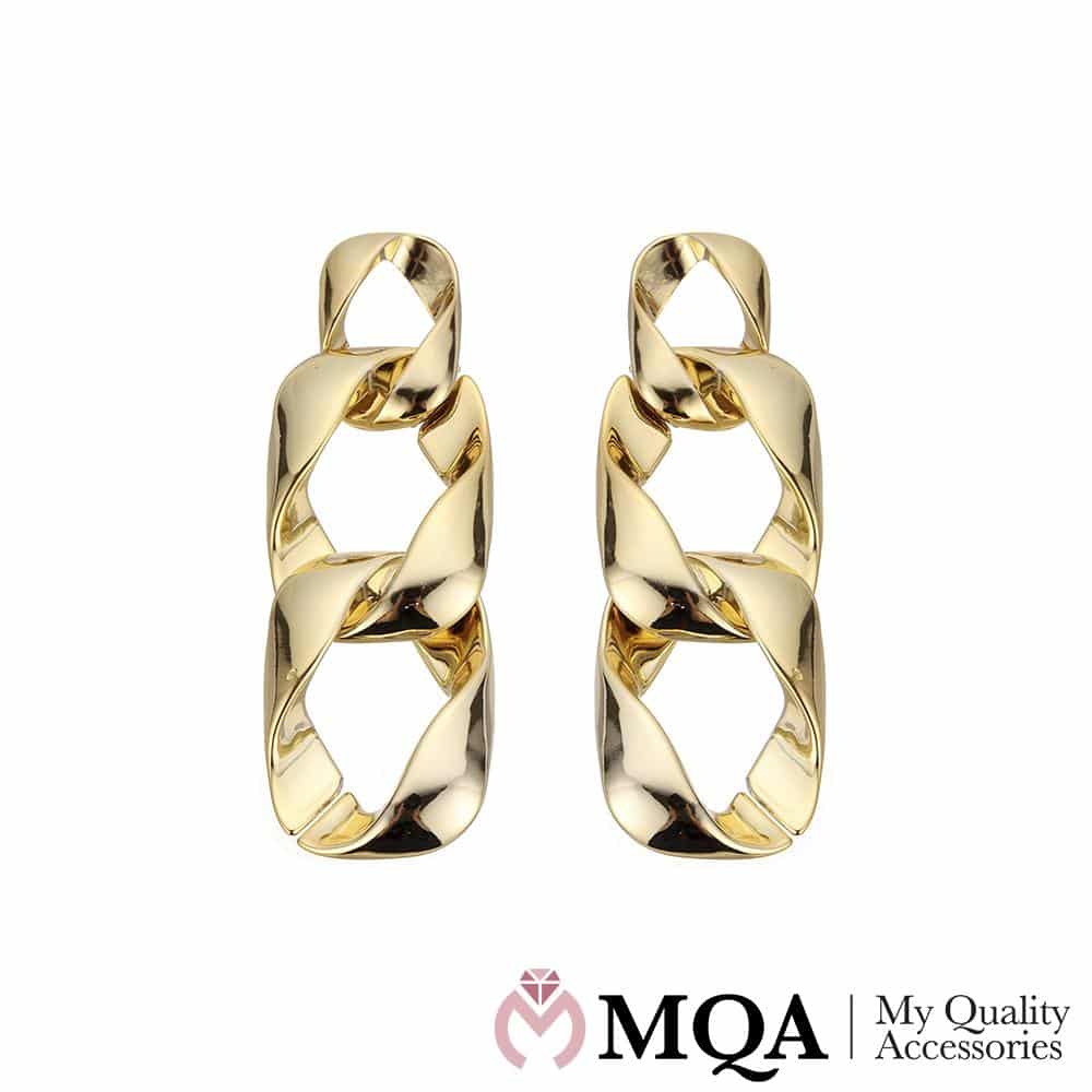 Øredobber i kjededesign