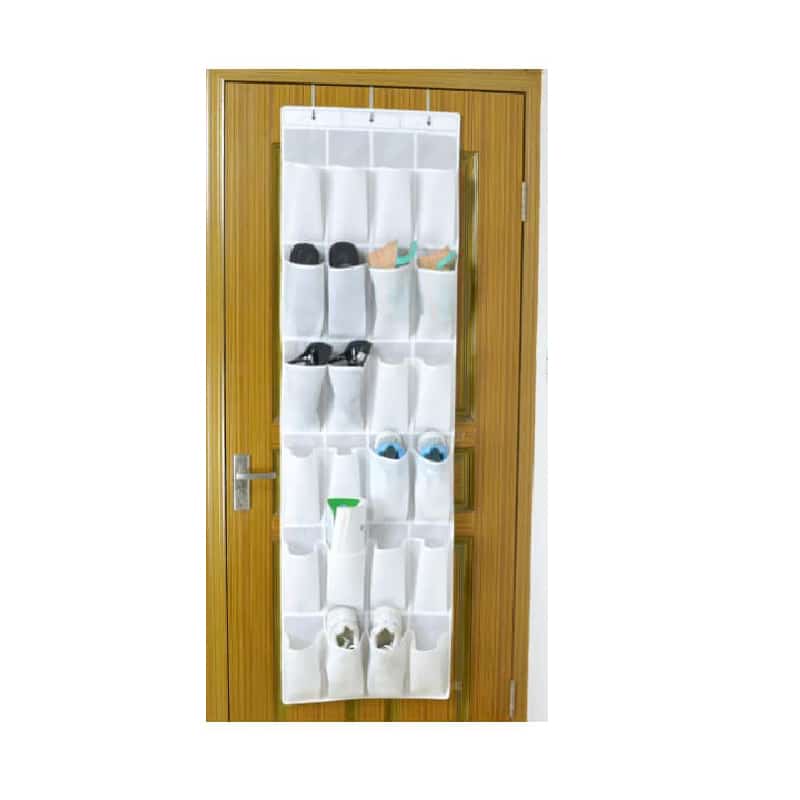 Dørskoholder med 24 lommer