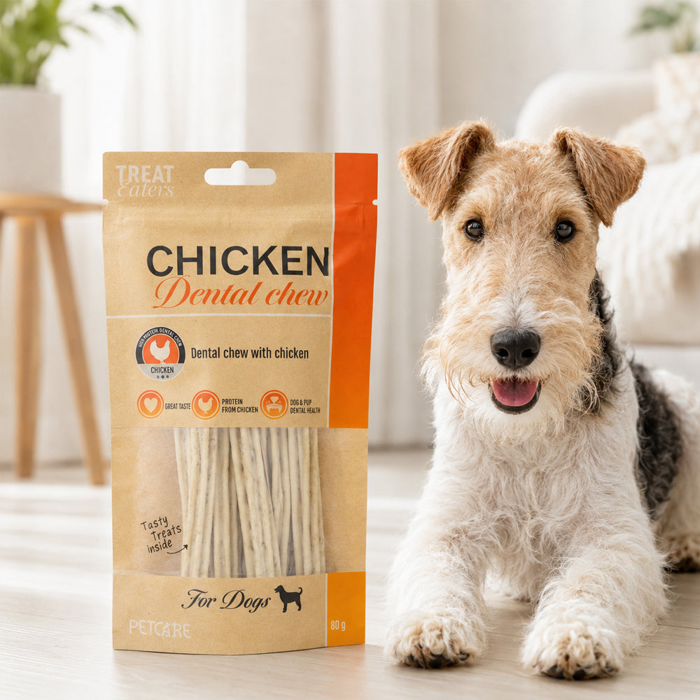 Treat Eaters Dental Chews – Tannpleiende godbiter til hunder 80 g
