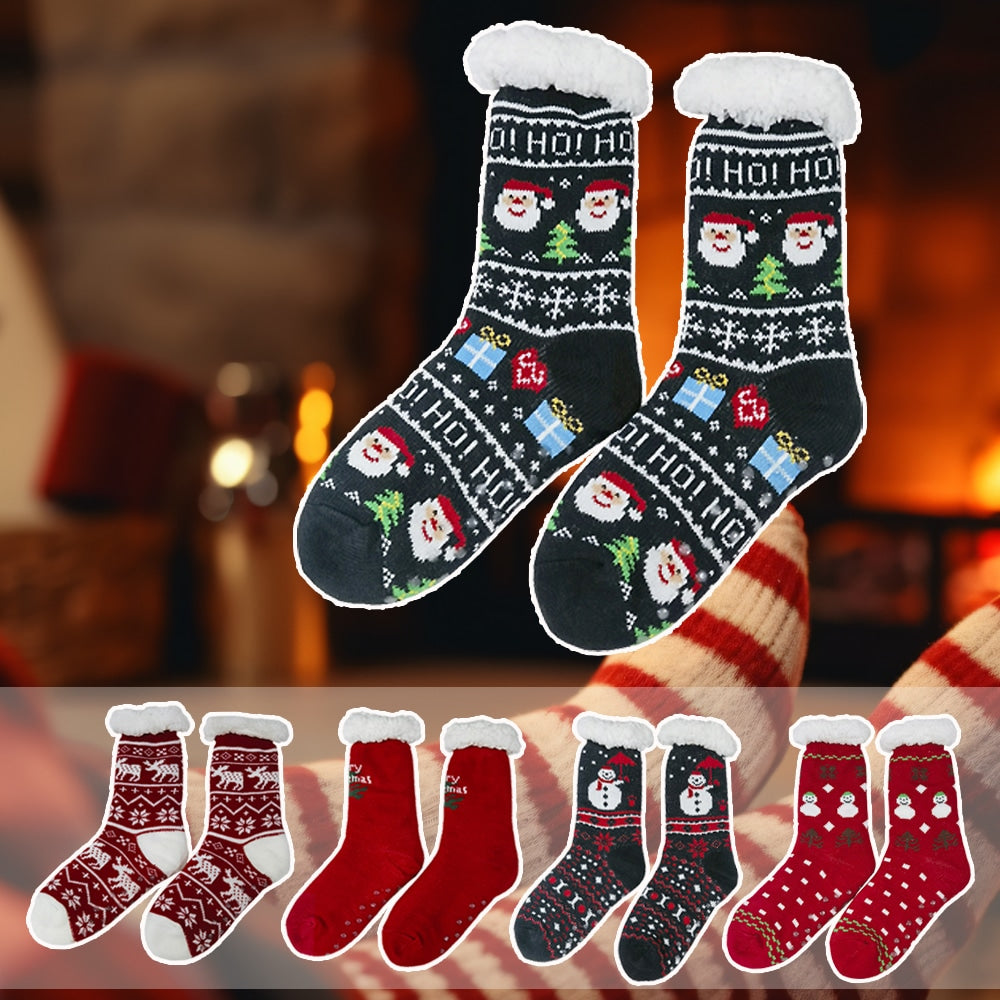 Koselige julesokker - Forskjellige mønstre - Unisex -