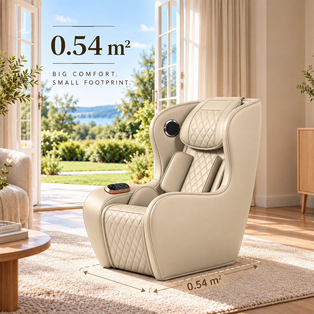 Massasjestol 3D – Zero Gravity og varmeterapi – Modell 988C6 Beige