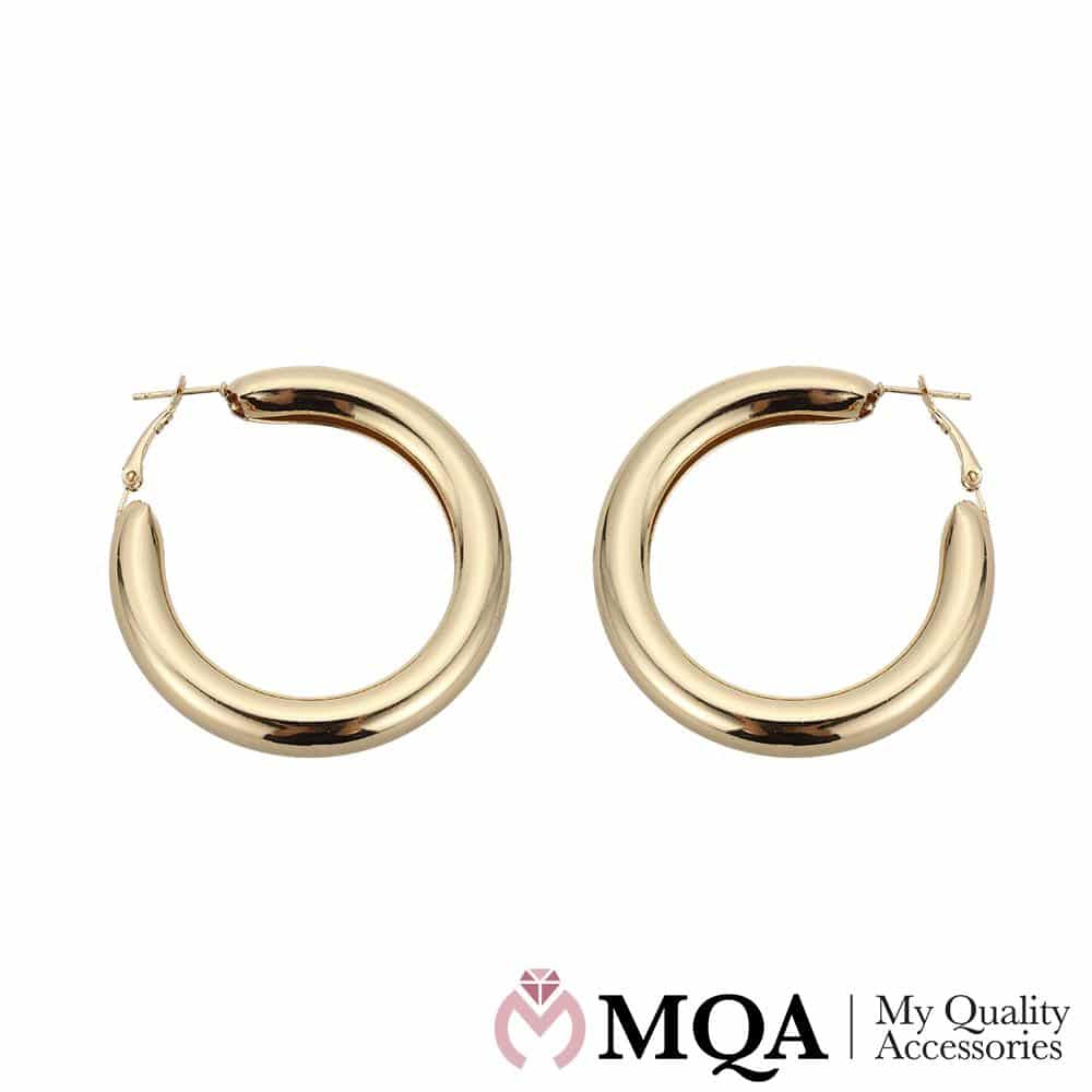 Øredobber med klassisk og blank utseende