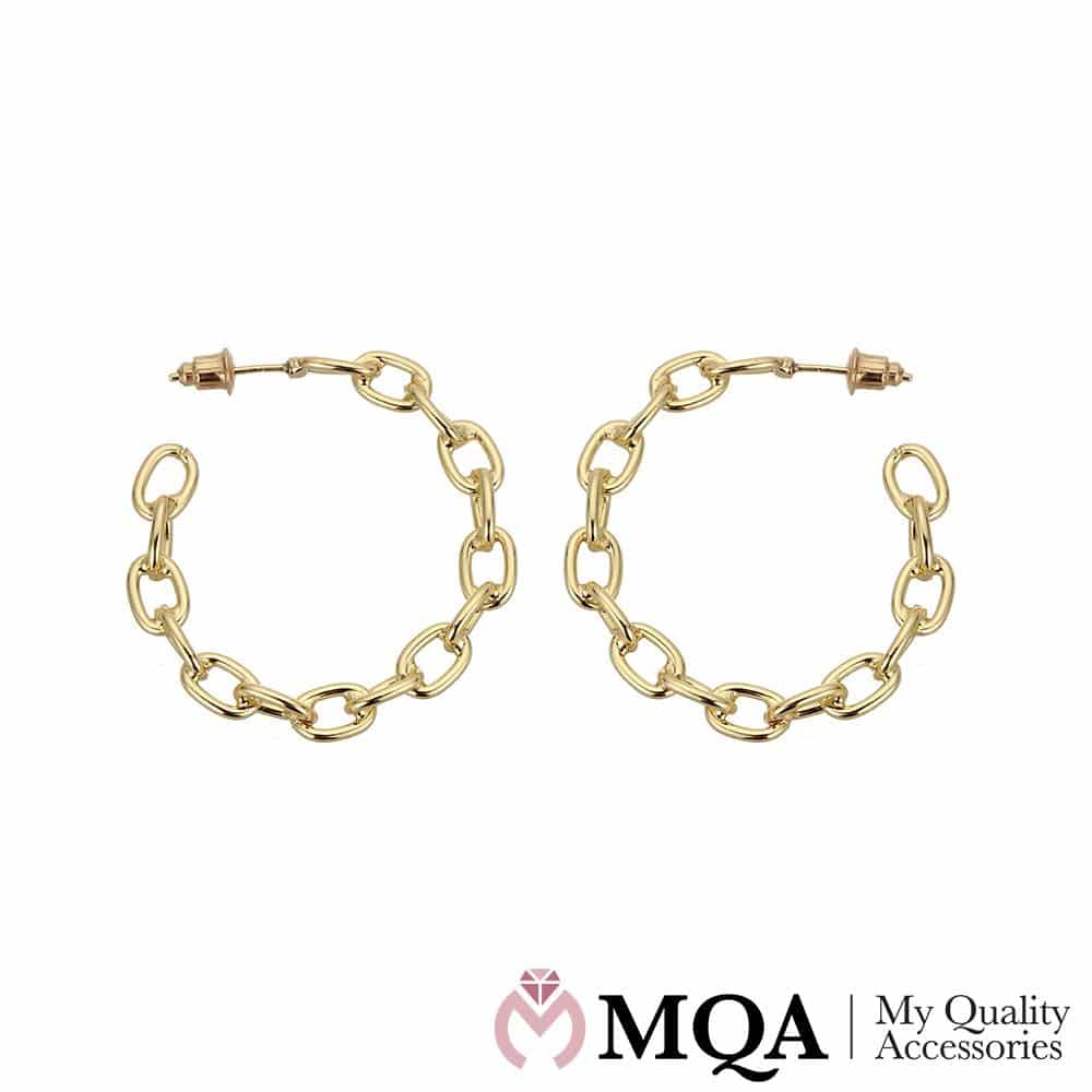 Øredobber med brede ledd