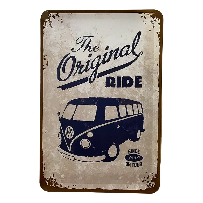 Metallskilt – The Original ride