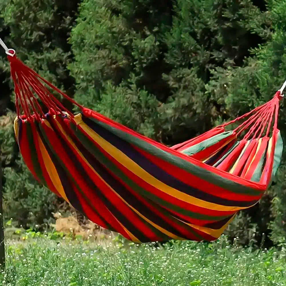 Luksuriøs Hengekøye - Rødstripet Camping Hengekøye