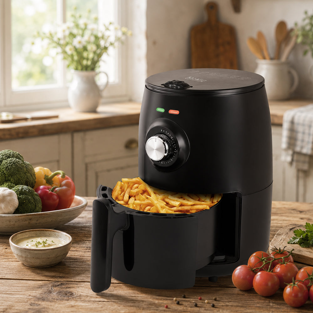 Airfryer 1,8 l – kompakt og fettfattig matlaging