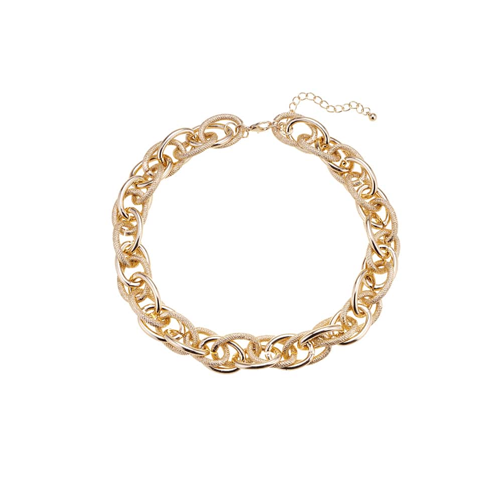 Armbånd, gullfarget, dobbelt, justerbart