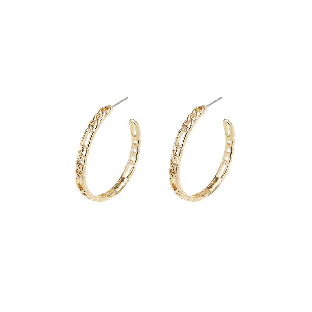 Øredobber, gullfargede vakkert utformet