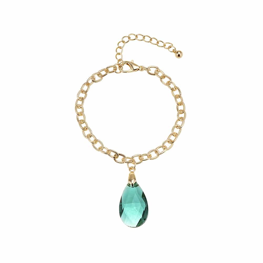 Armbånd, med stor vakker stein