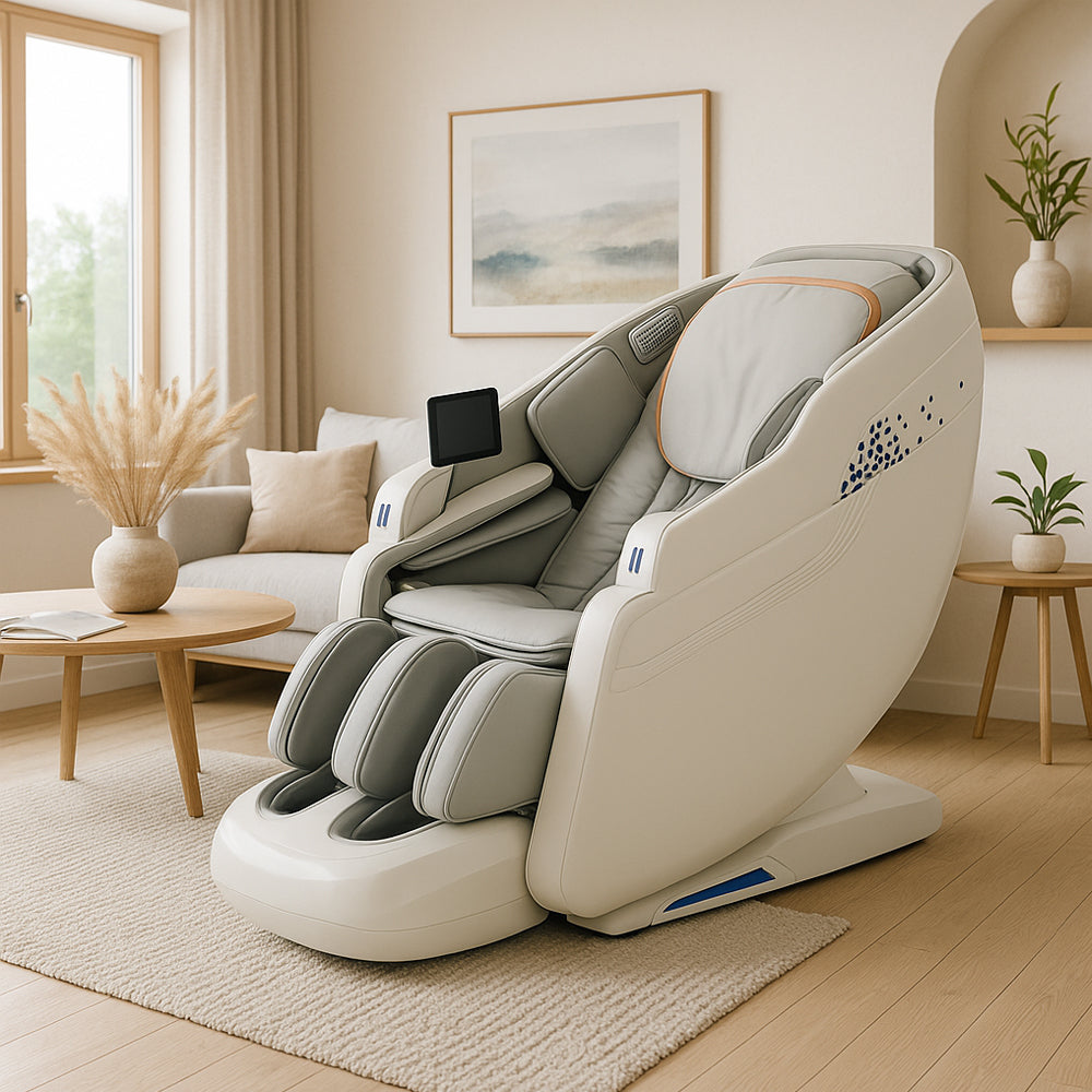 Massasjestol 3D med SL-teknologi, lufttrykksmassasje, Zero Gravity & Intelligent Styring – Modell 988R8