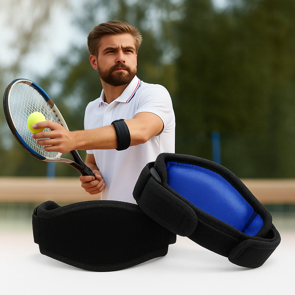 Albuestøtte med kompresjon