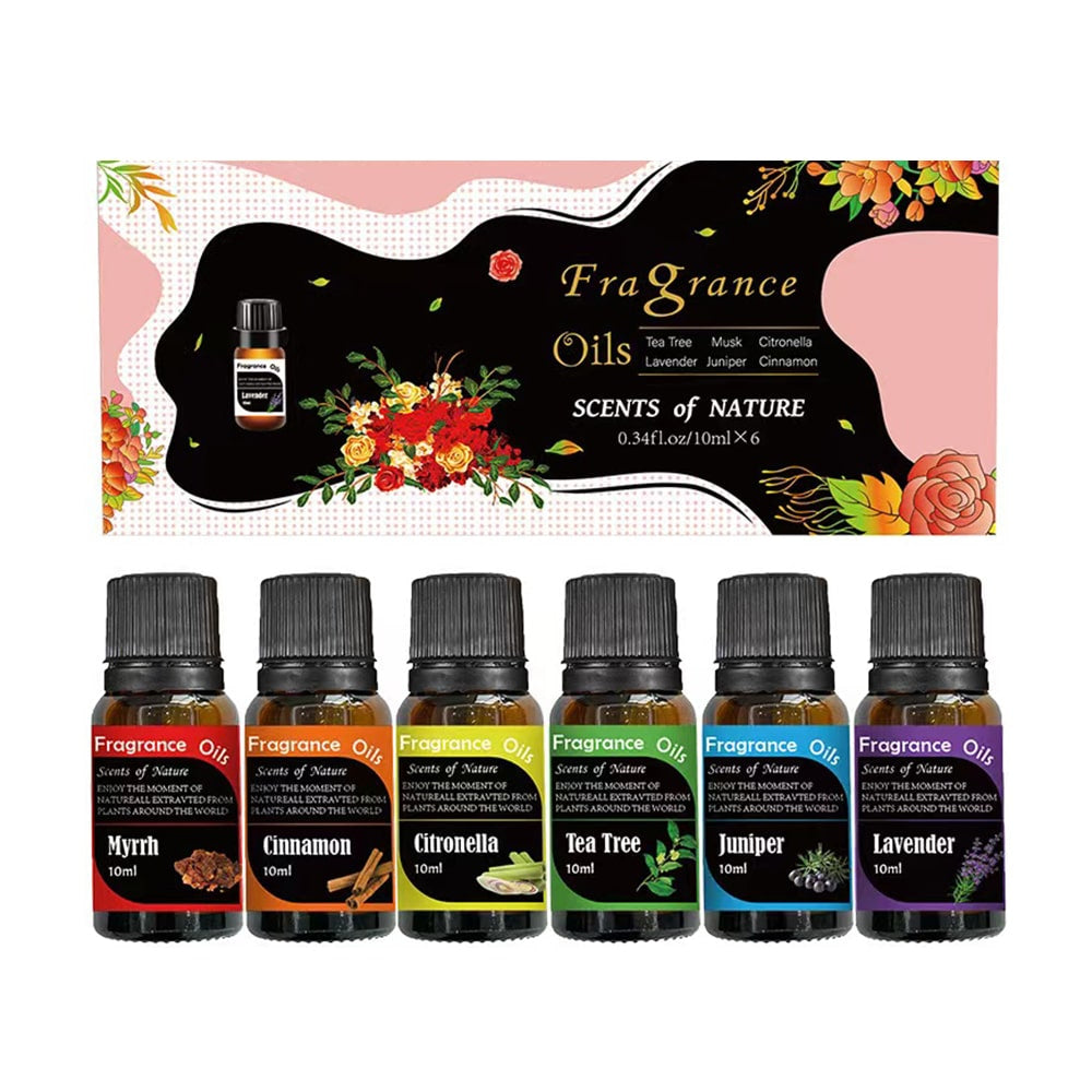 Eteriske oljer for diffuser – 6 naturlige dufter for aromaterapi