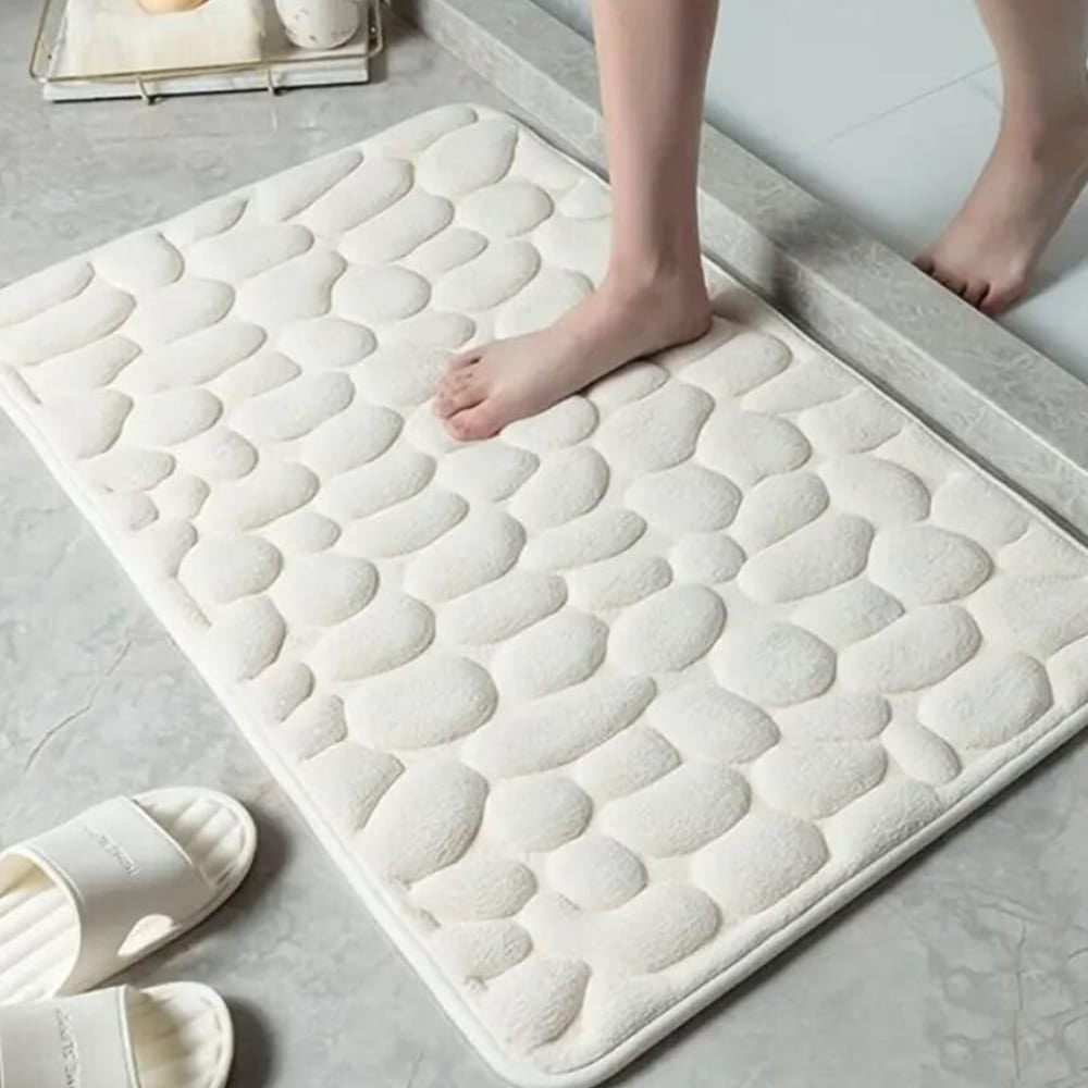 Absorberende Badematte med Sklisikker Bakside