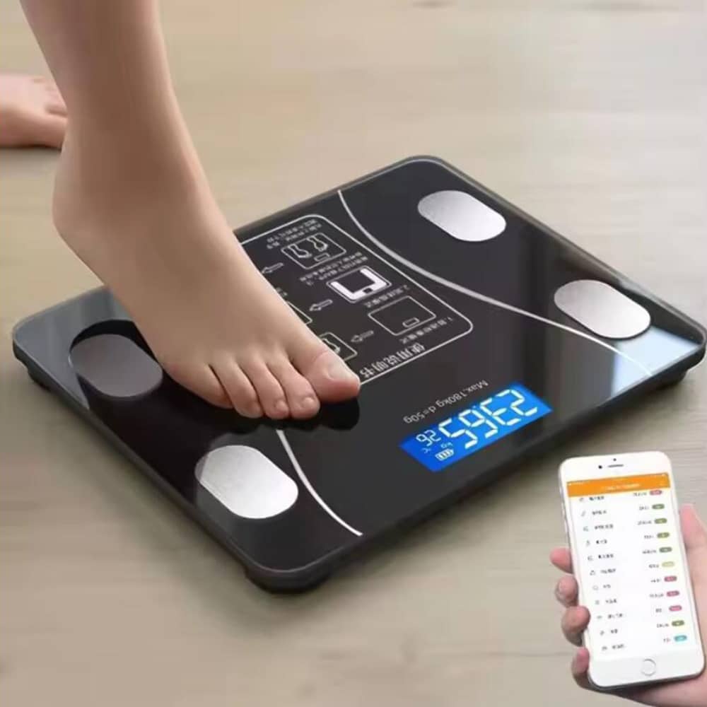 Badevekt (180 kg) Pro - BMI-funksjon & Bluetooth