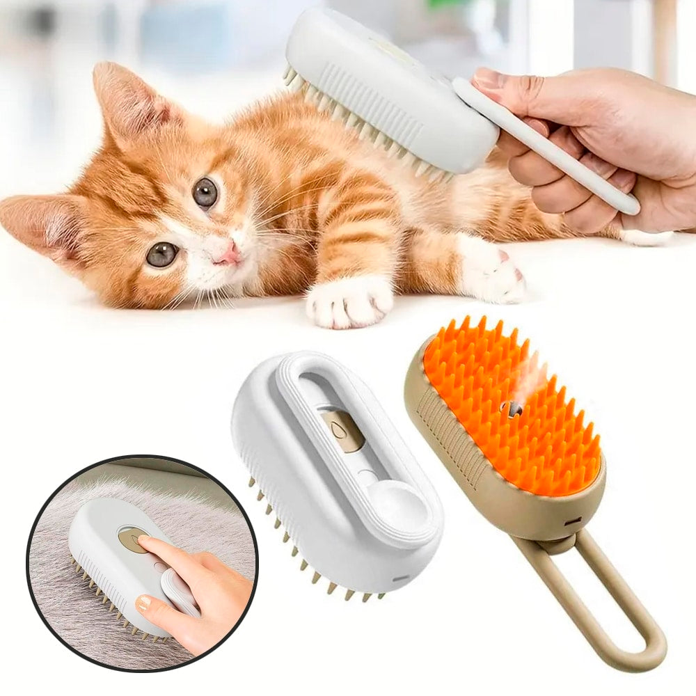 Damp Kjæledyrsbørste 3-i-1