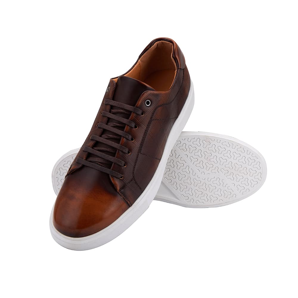 Sneakers for menn, brun