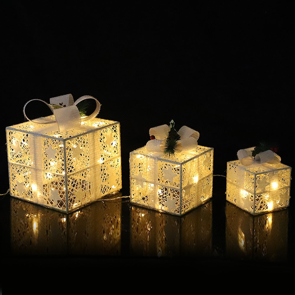 LED-gaveeske, Transparent