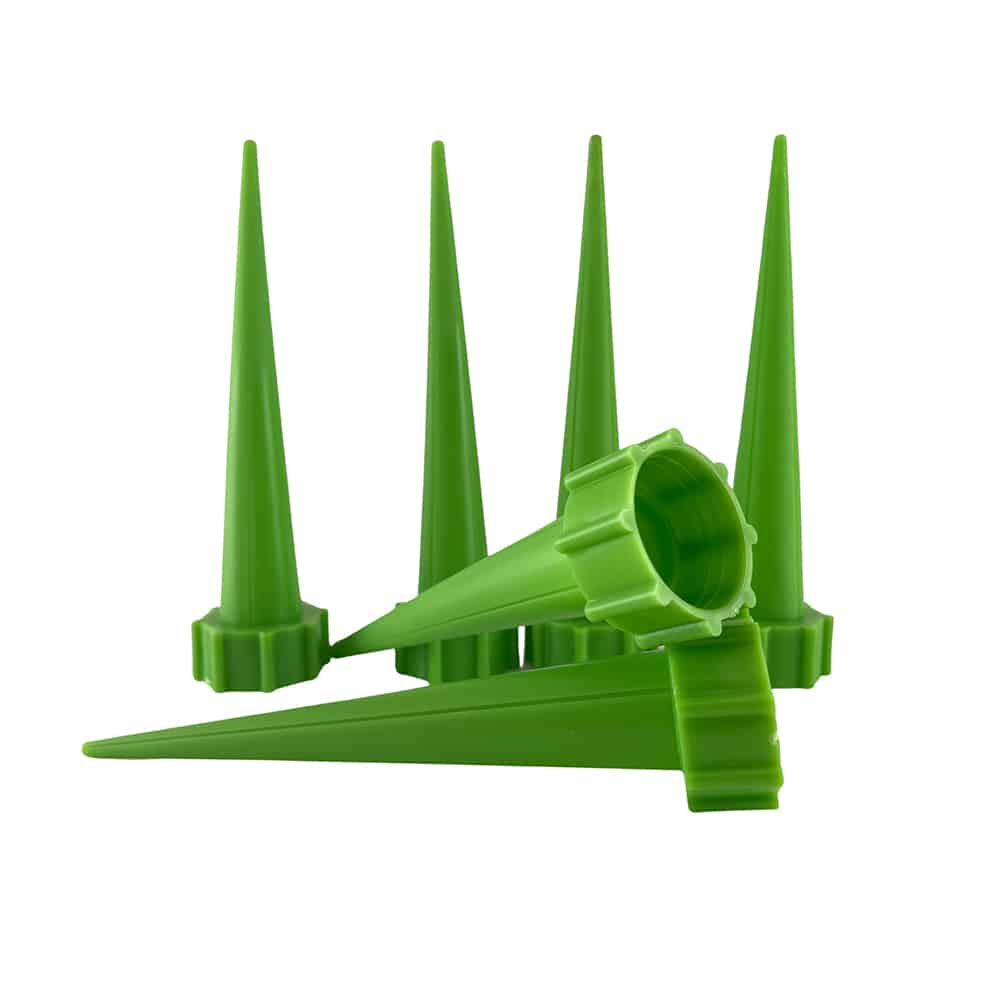 Selvvannende PET-flaske for potteplanter/senger – pakke m/6 stk.