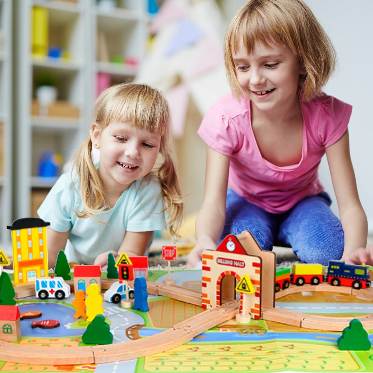 Togbane i tre 54 deler