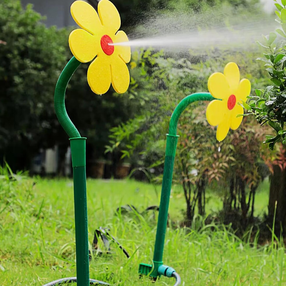 Blomstformet sprinkler - dekorativ og effektiv