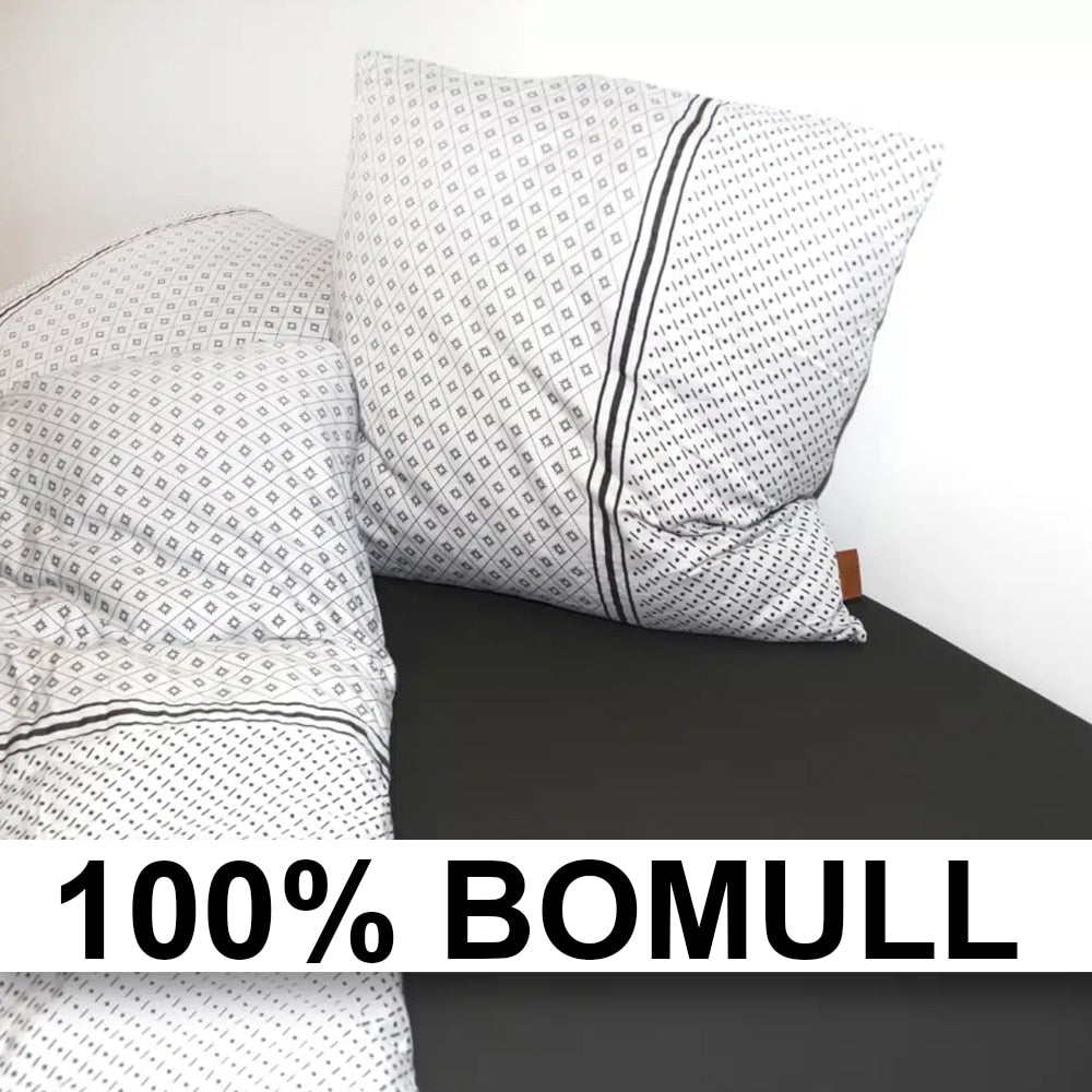 Luksuriøse Laken i 100% Bomull - 90 x 200 / 180 x 200 cm