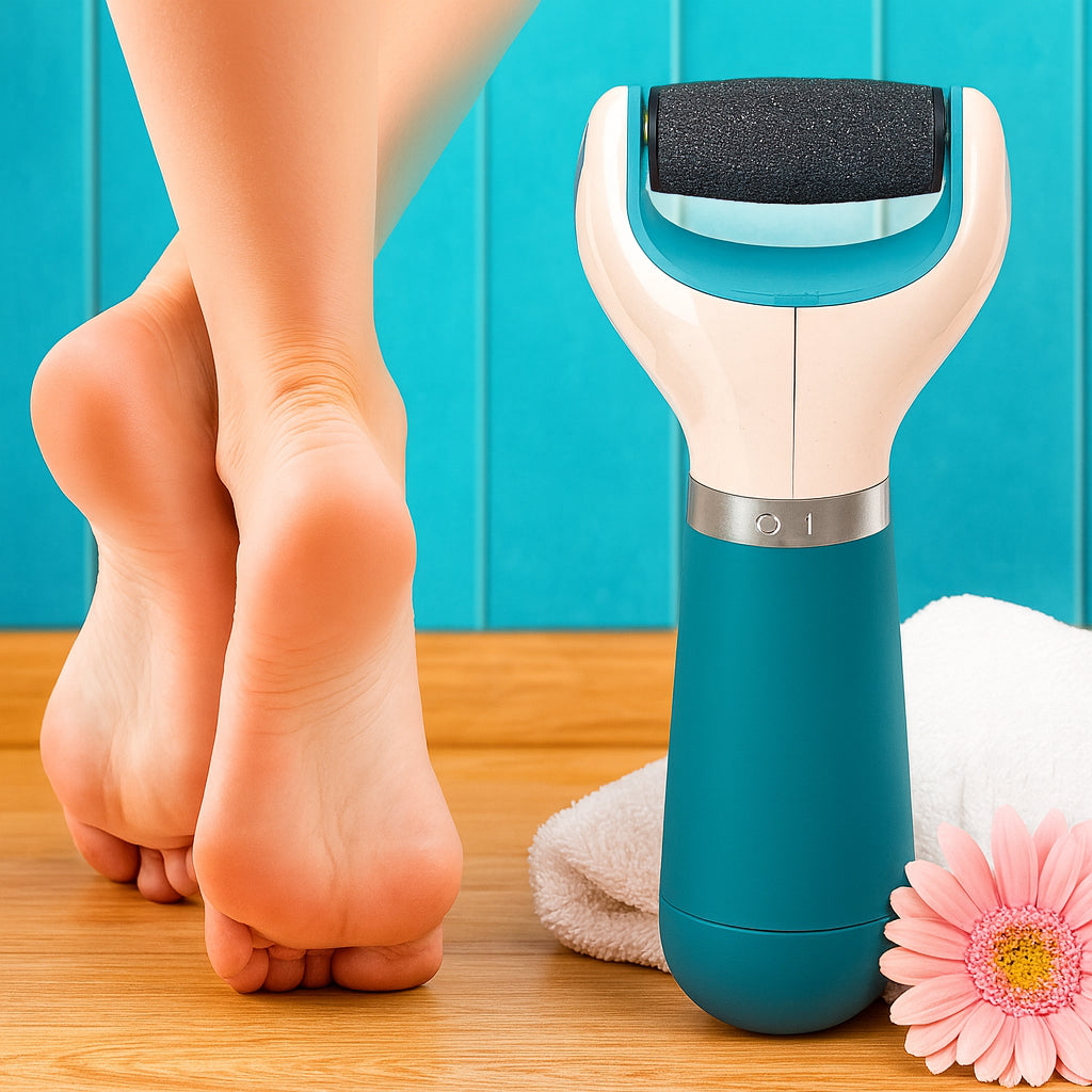 Elektrisk fotfil for pedikyr (til AA-batterier)