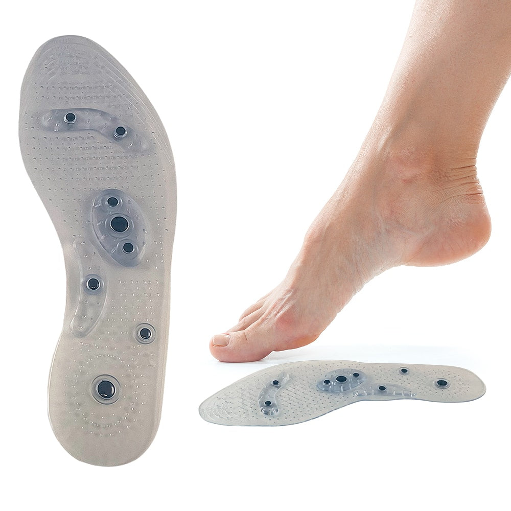 Skoinnlegg/Akupunktursåler med Magneter