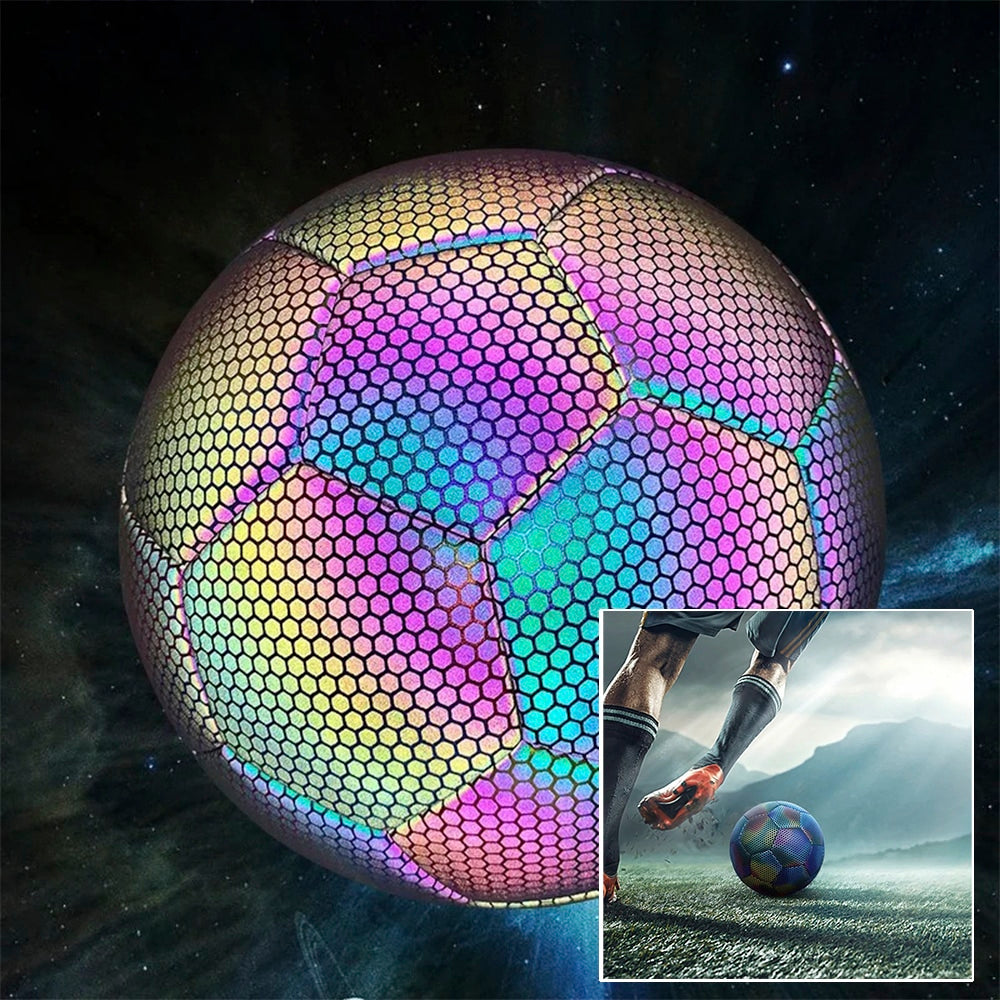 Reflekterende fotball - størrelse 4 og 5 -
