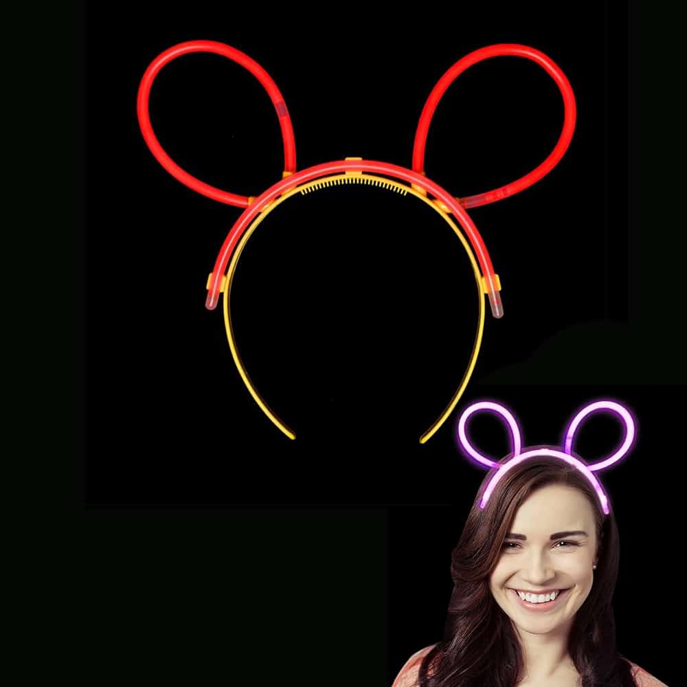 Selvlysende Hårbånd - flere farger