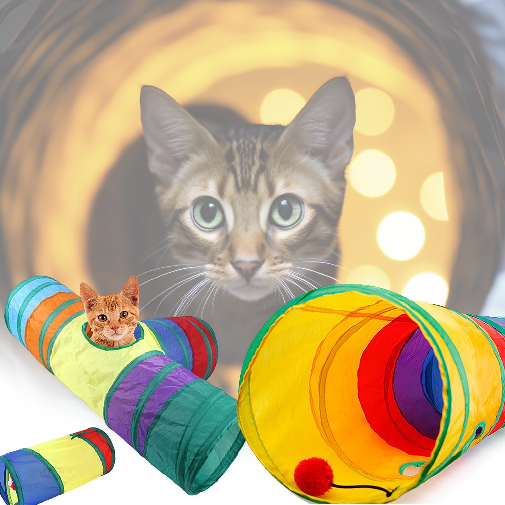 Kattetunnel med stabil form – 3 forskjellige størrelser –