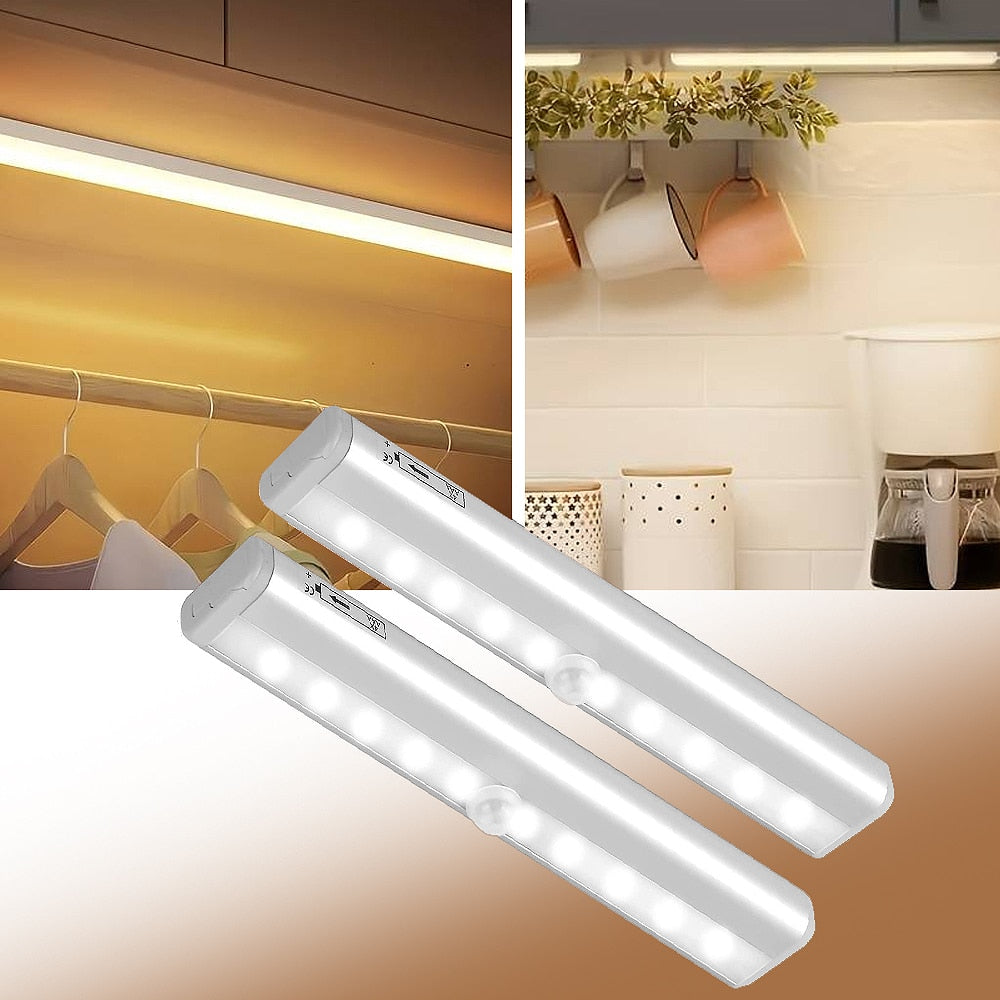 LED skaplampe m/sensor – varmhvit – 200 Lumen