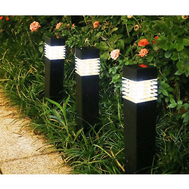 Solcellelampe m/spyd til hagen