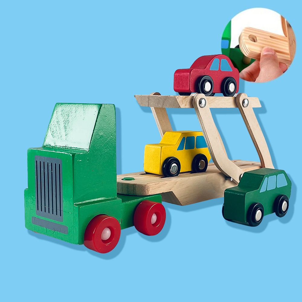 Biltransport i tre med 3 biler