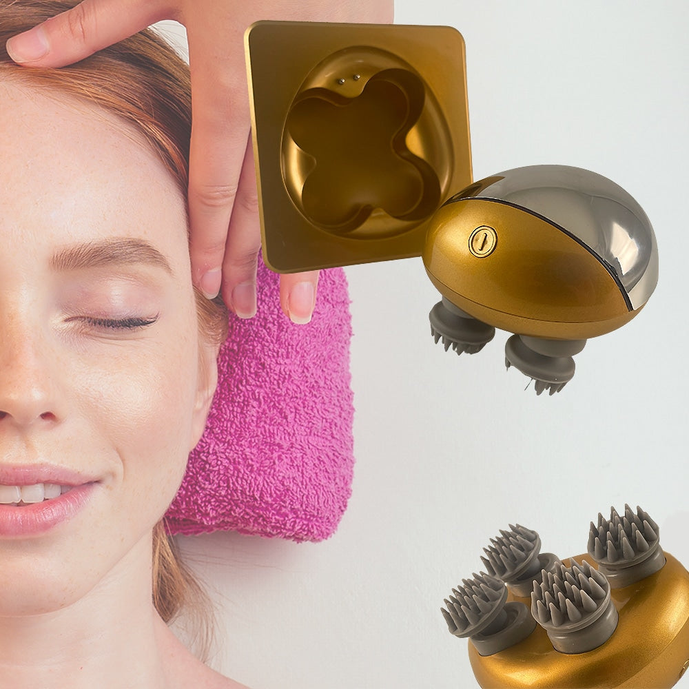 Elektrisk hodemassasje inkl. lader