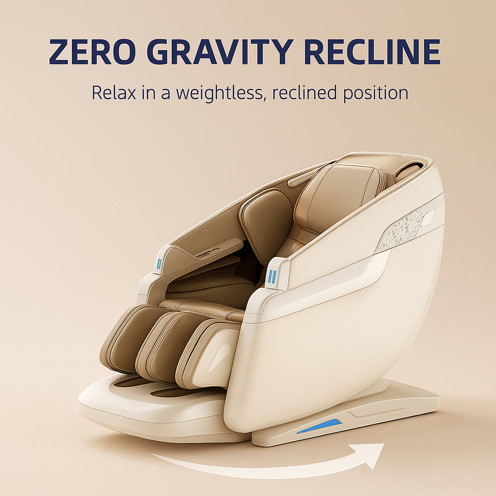 Massasjestol 3D med SL-teknologi, lufttrykksmassasje, Zero Gravity & Intelligent Styring – Modell 988R8