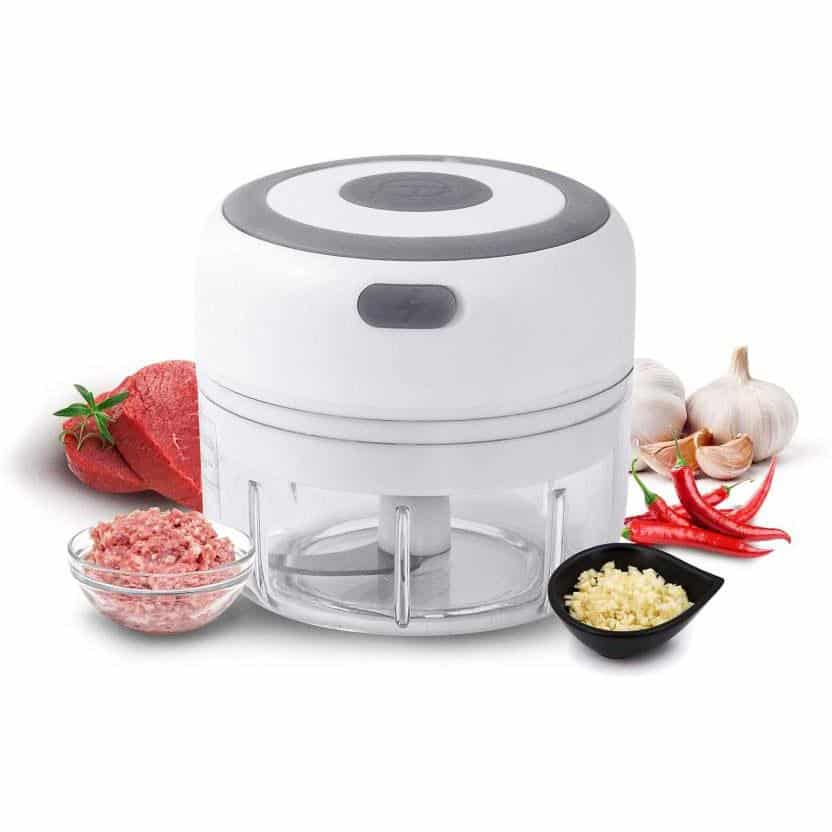 Oppladbar Minihakker (USB) – 100 eller 250 ml.