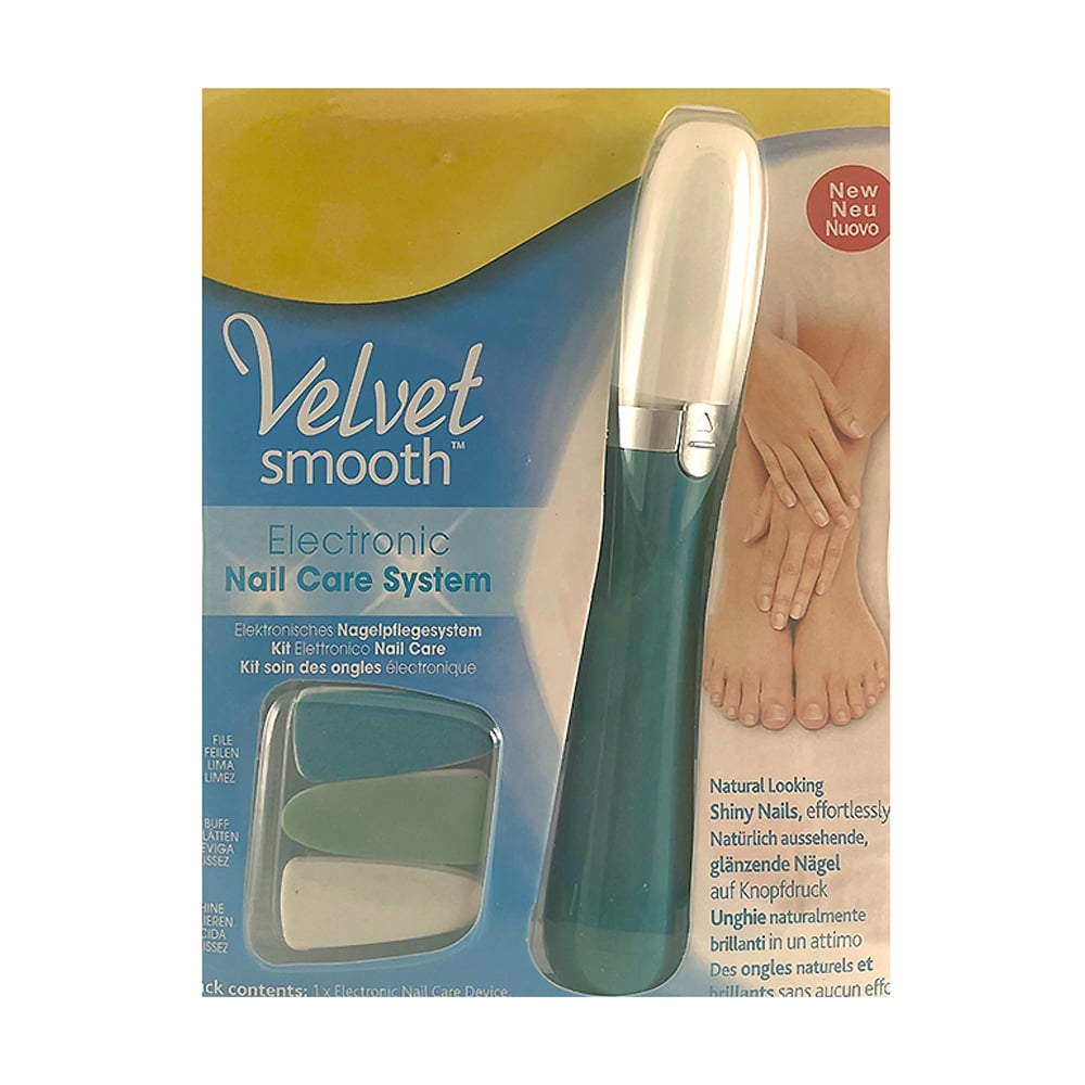 Elektrisk neglfil med 3 filhoder