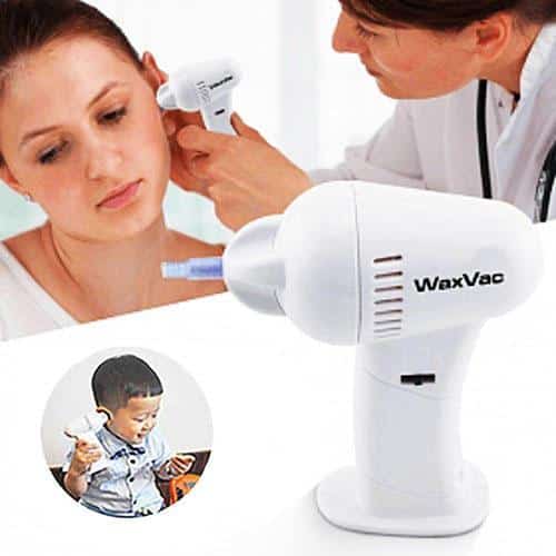 Elektrisk skånsom og effektiv ørerenser