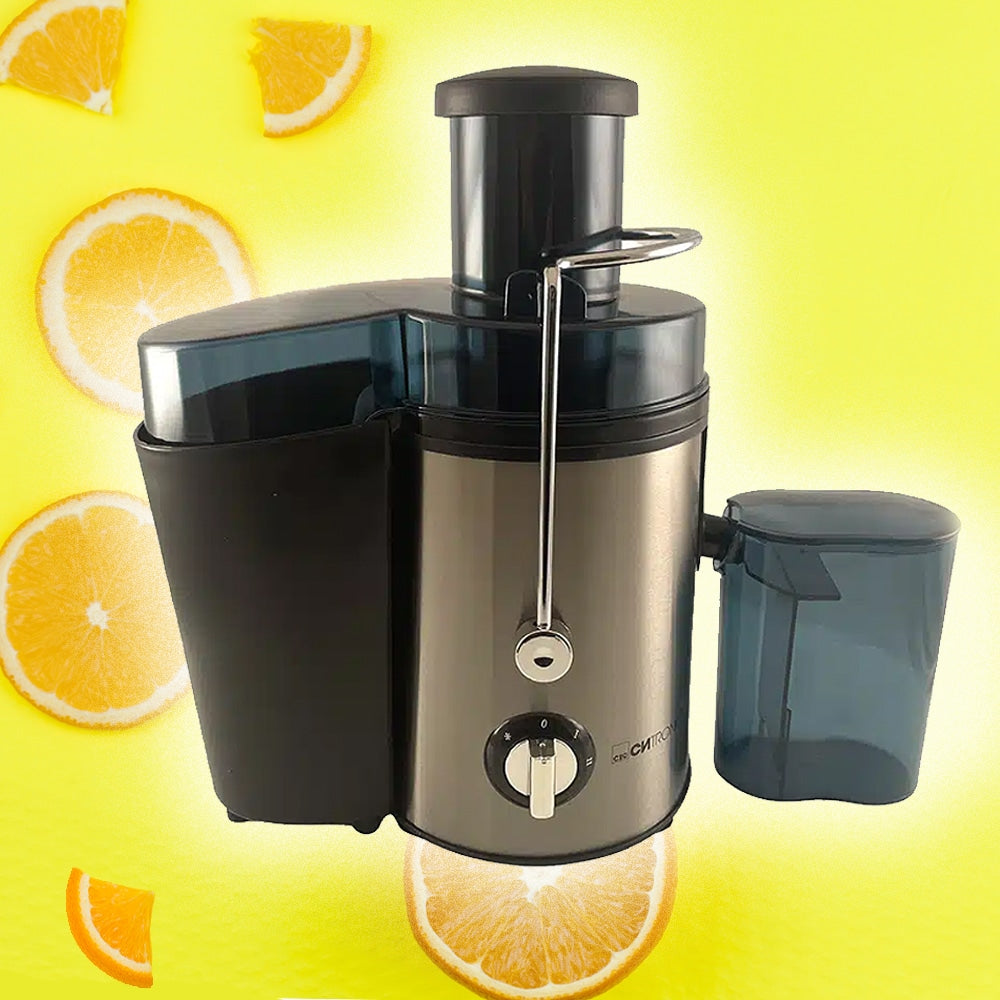 Juicepresser med kanne, 800 W (1,25 liters beholder til fruktkjøtt)