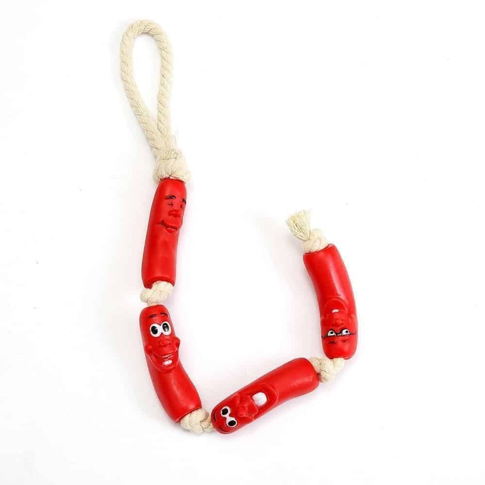 Hundelegetøjs Pølse