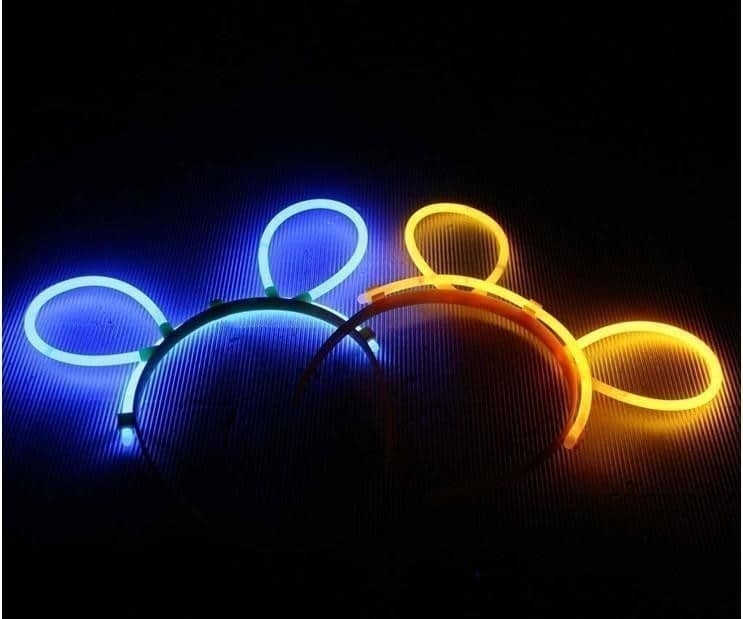 Selvlysende Hårbånd med Ører