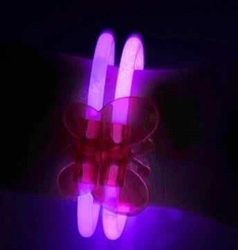 Selvlysende Sommerfugle Armbånd