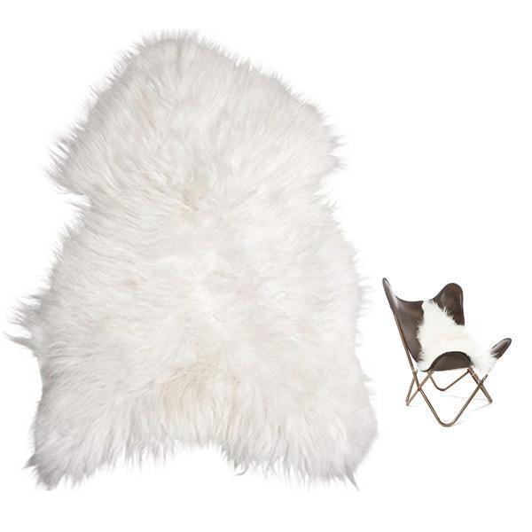 Ægte New Zealandsk Lammeskind til lænestol m.m. (Flere farver)