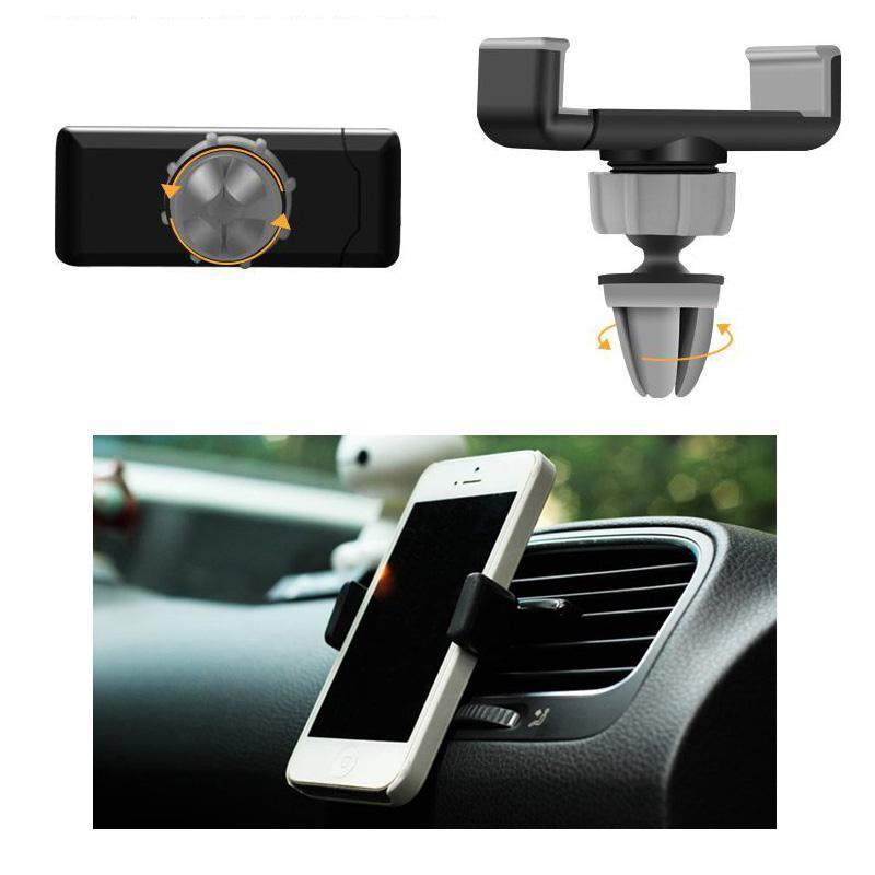 Mobilholder til luft-ventilasjon (passer til både iPhone og Android)