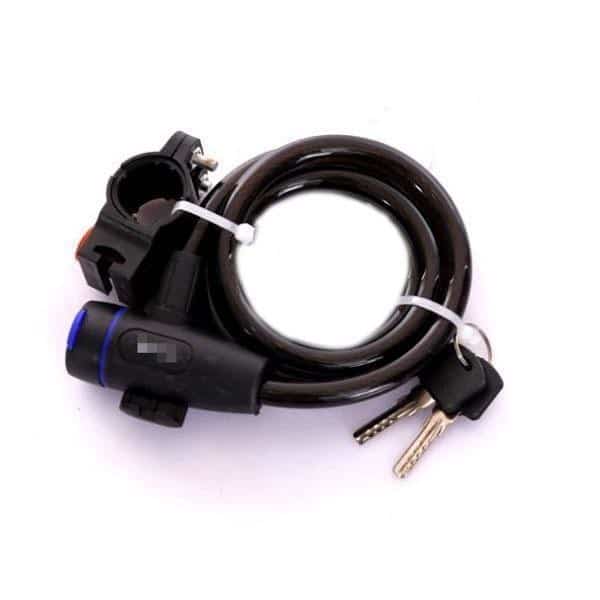 Spirallås til cykel