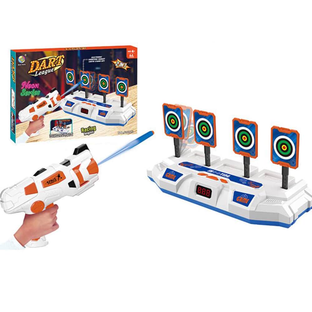 Space Shooting – Pistol og Elektronisk Mål og Skumkuler