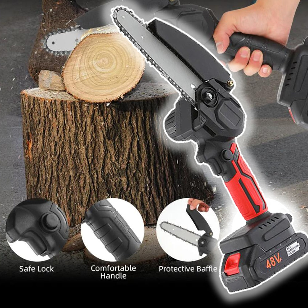 Batteridrevet Håndholdt Kjedesag